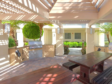 Poolside and deck at Hyatt House